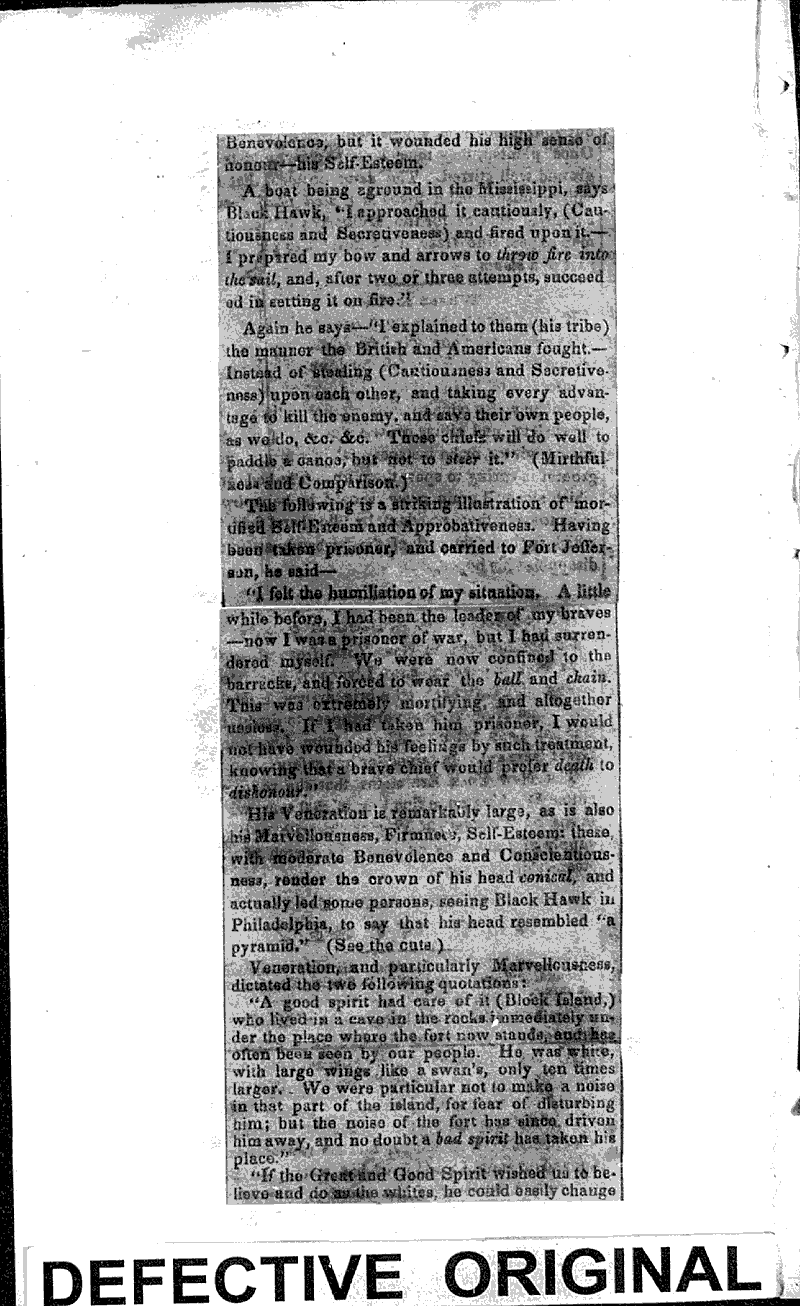  Source: Phrenological Journal and Life Illustrated Topics: Indians and Native Peoples Date: 1838-11-24