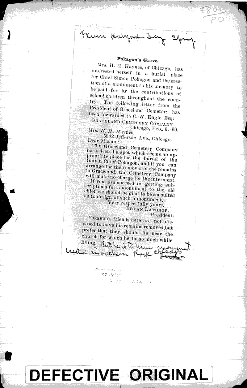  Source: Chicago Times - Herald Topics: Indians and Native Peoples Date: 1899-01-28