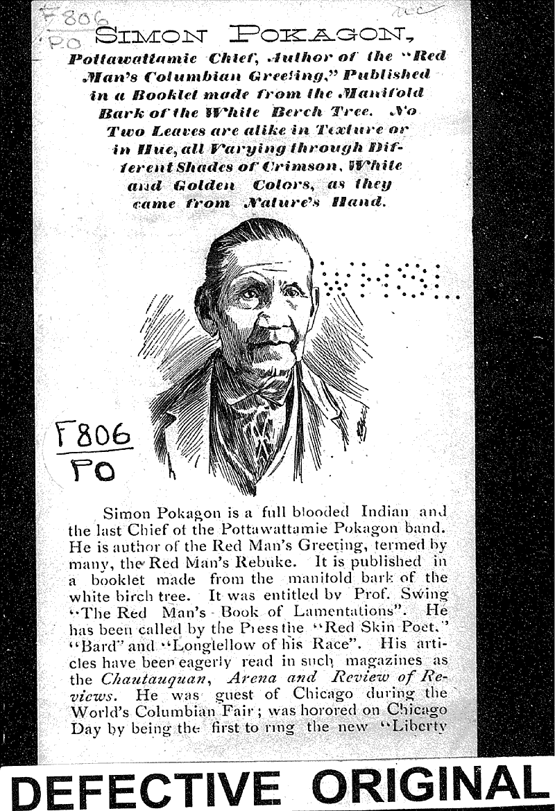  Source: Chicago Times - Herald Topics: Indians and Native Peoples Date: 1899-01-28
