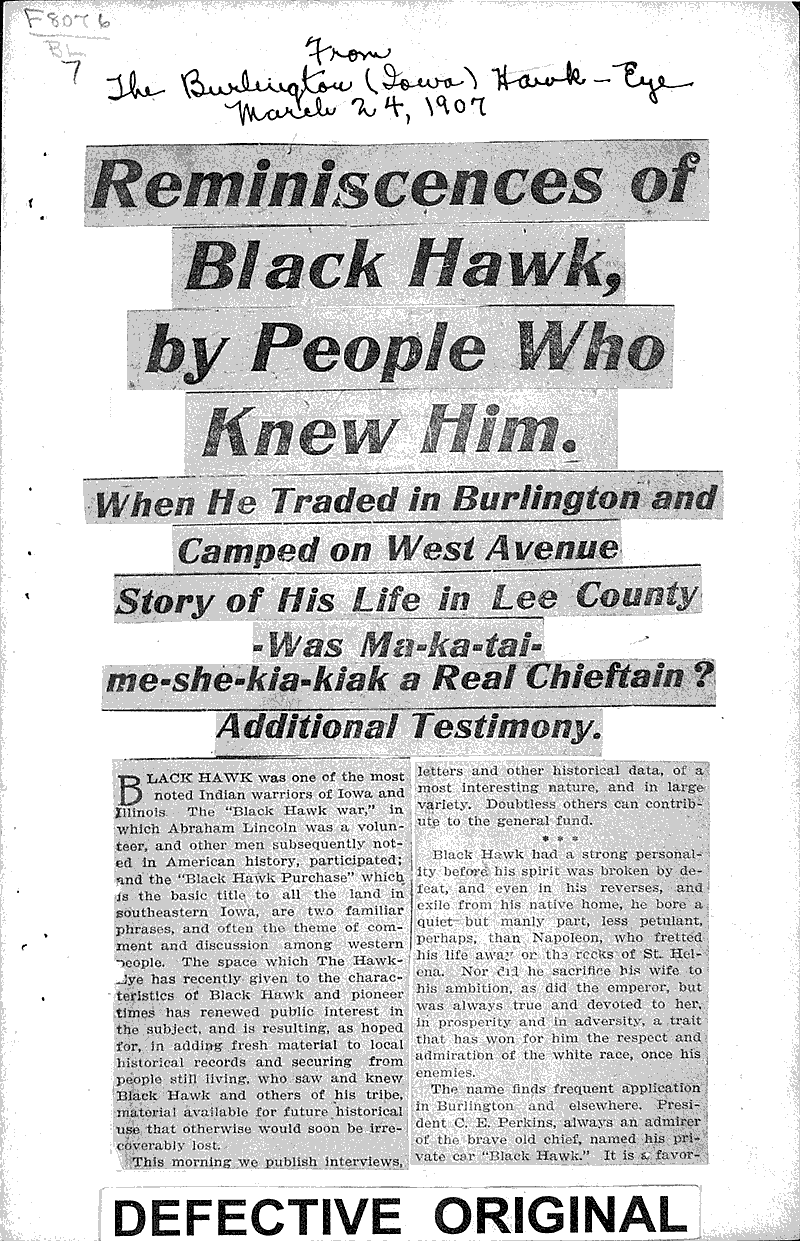  Topics: Indians and Native Peoples Date: 1907-03-24