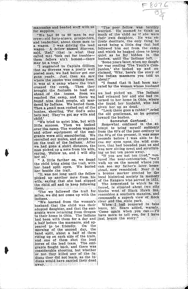  Source: Davenport Democrat and Leader Topics: Indians and Native Peoples Date: 1931-05-10