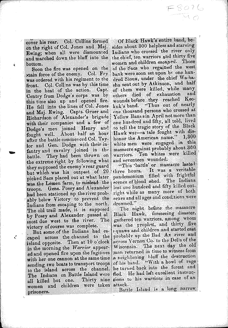  Source: Desoto Chronicle Topics: Indians and Native Peoples Date: 1887-01-15