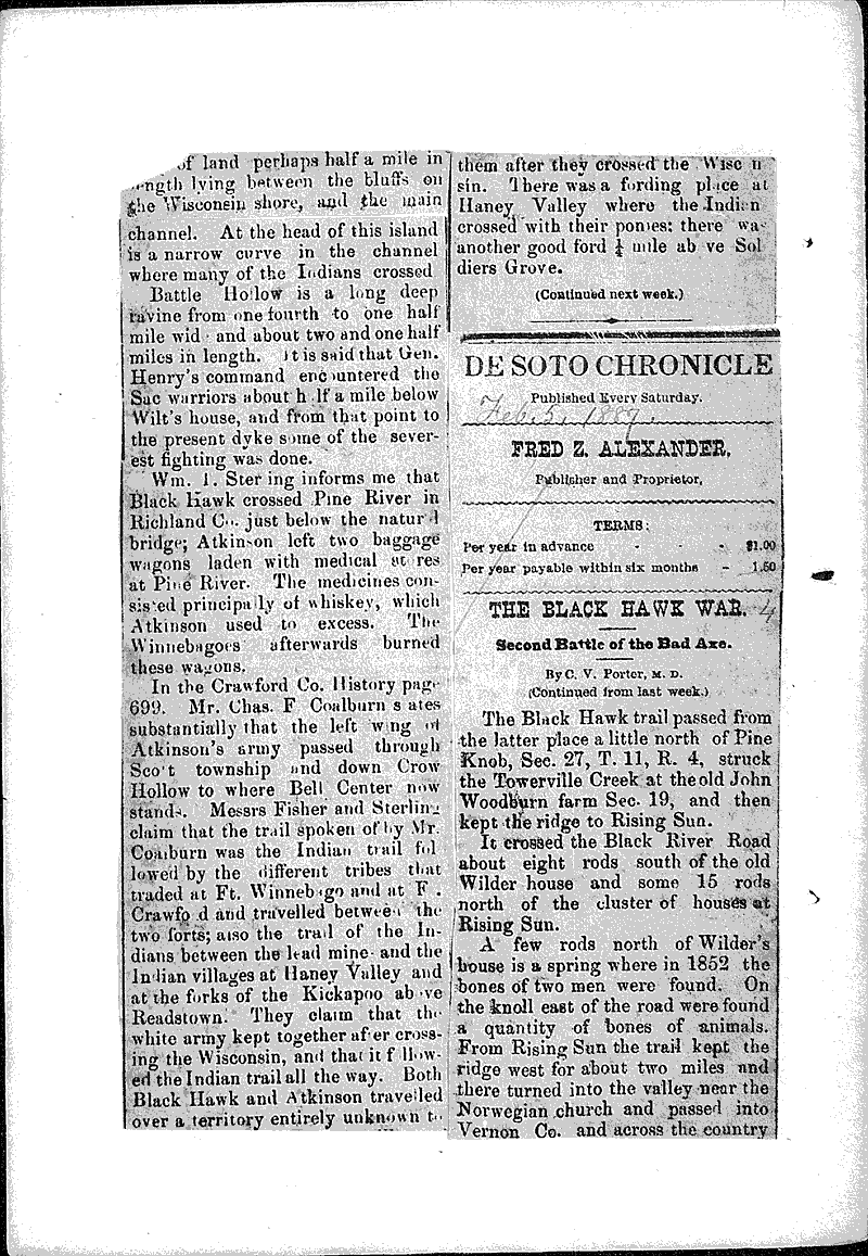  Source: Desoto Chronicle Topics: Indians and Native Peoples Date: 1887-01-15