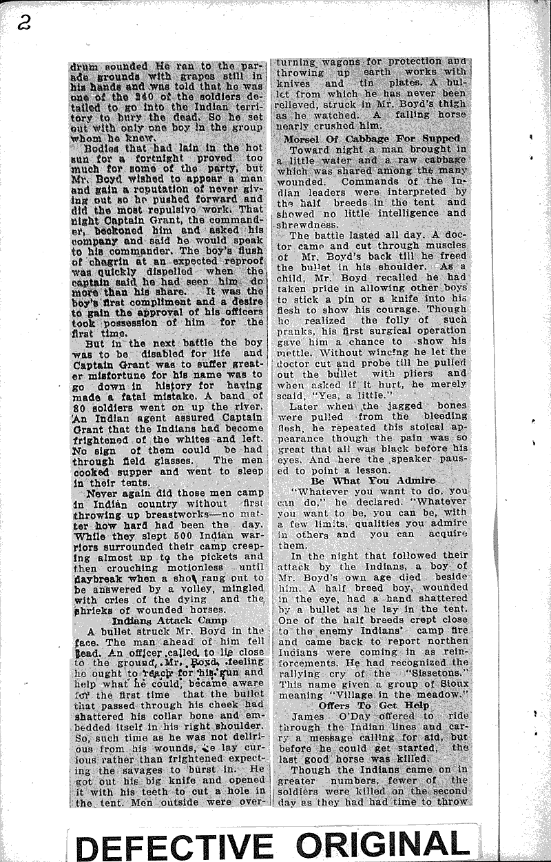  Source: Eau Claire Leader Topics: Wars Date: 1923-08-15