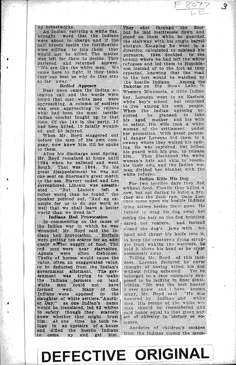  Source: Eau Claire Leader Topics: Wars Date: 1923-08-15