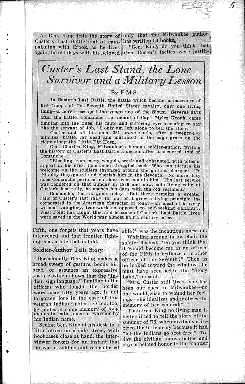  Source: Milwaukee Journal Topics: Indians and Native Peoples Date: 1921-07-10