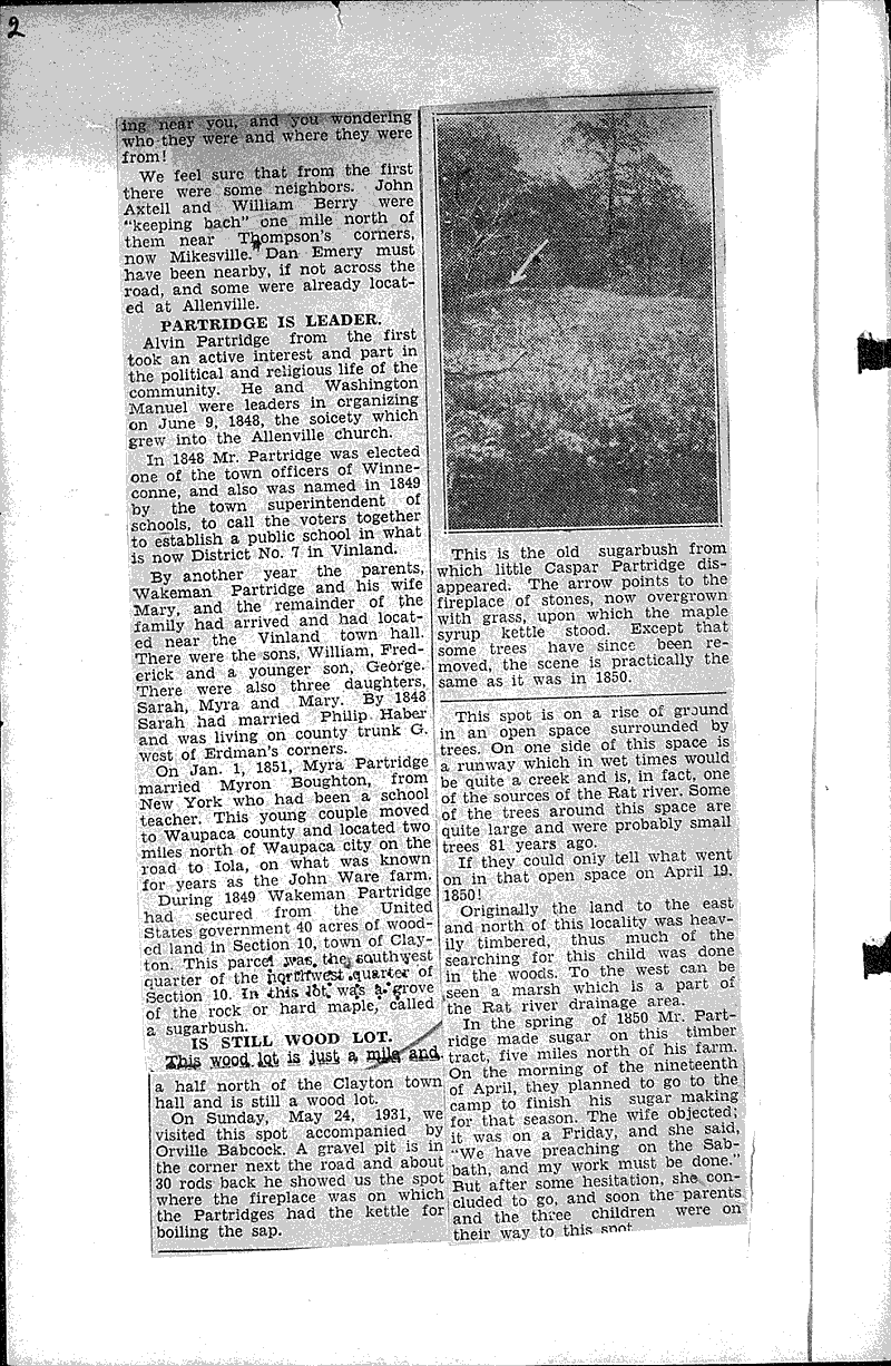  Source: Oshkosh Daily Northwestern Topics: Indians and Native Peoples Date: 1931-06-29