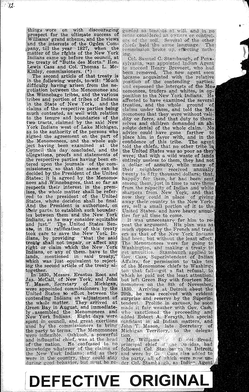  Source: De Pere Journal-Democrat Topics: Indians and Native Peoples Date: 1921-06-30