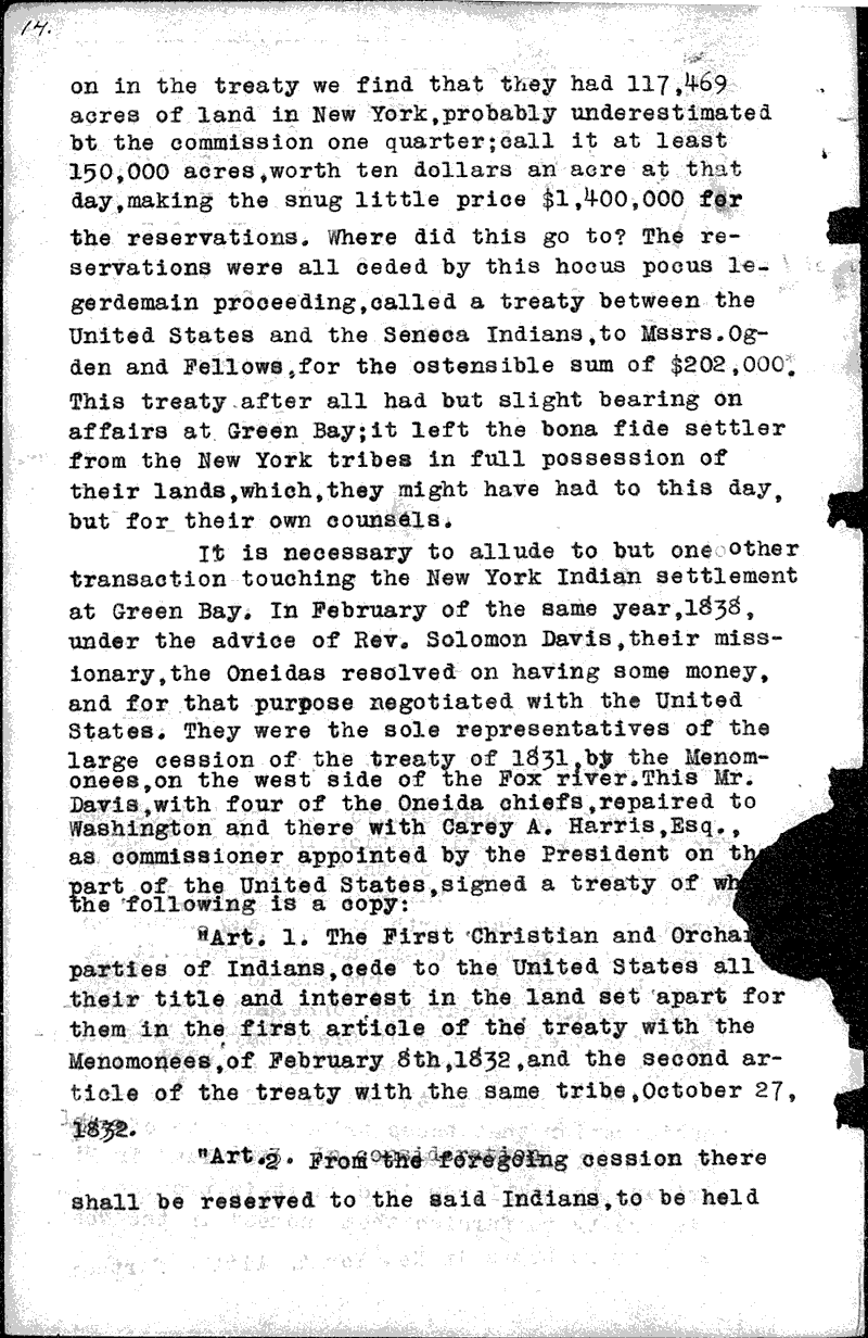  Source: De Pere Journal-Democrat Topics: Indians and Native Peoples Date: 1921-06-30