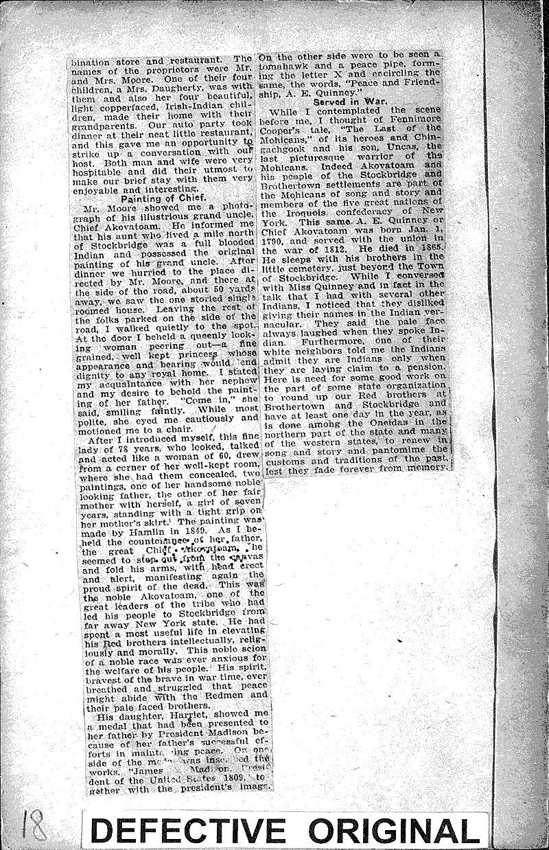  Source: Fond du Lac Daily Reporter Topics: Indians and Native Peoples Date: 1922-06-23