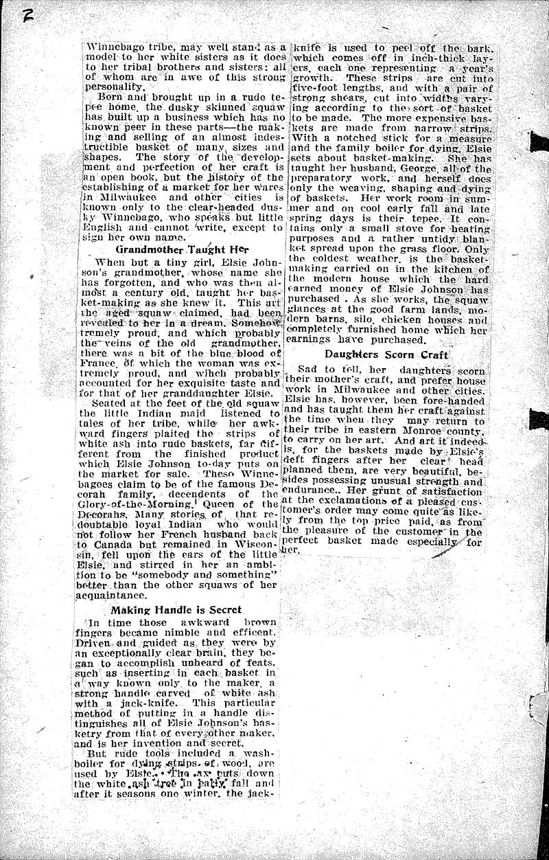  Source: La Crosse Tribune Topics: Indians and Native Peoples Date: 1922-04-16