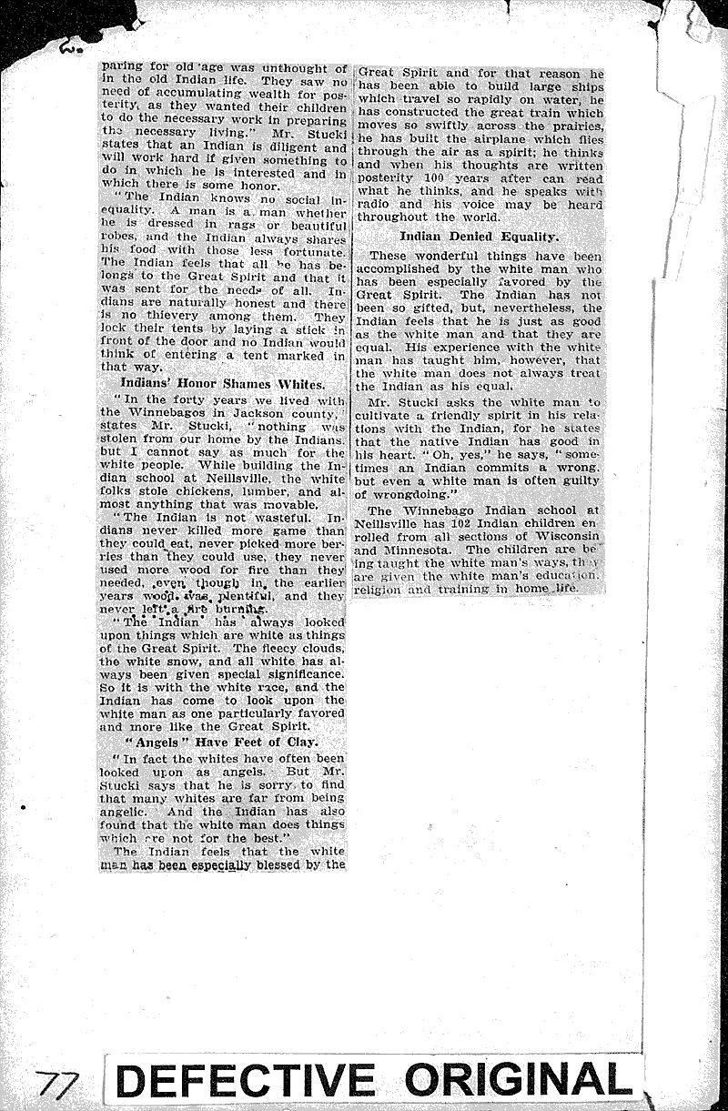  Source: Chicago Daily Tribune Topics: Indians and Native Peoples Date: 1931-12-22