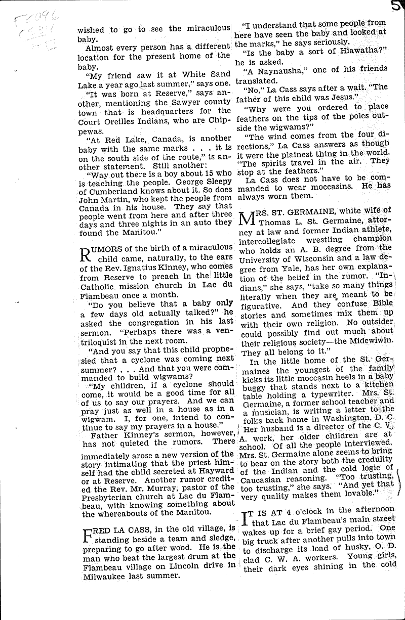  Source: Milwaukee Journal Topics: Indians and Native Peoples Date: 1934-01-28