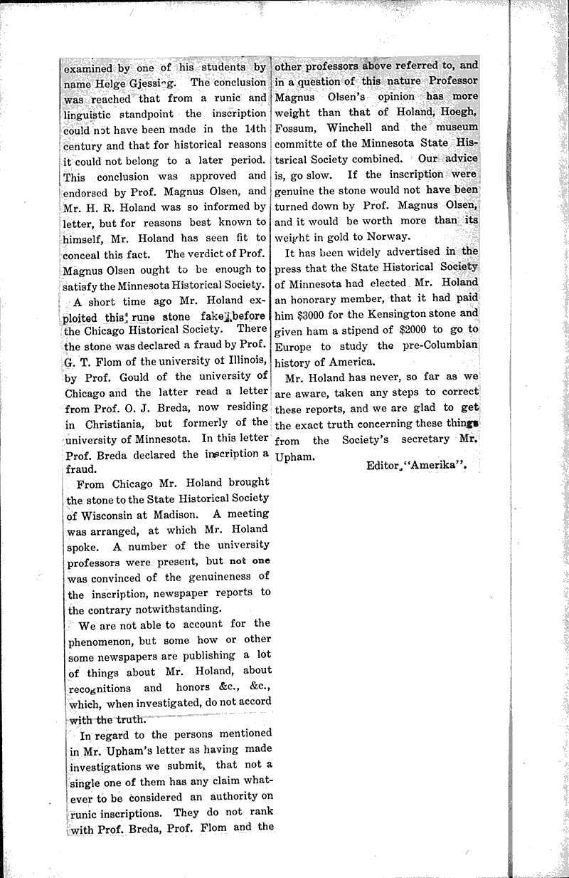 The Minnesota Historical Society Newspaper Article/Clipping