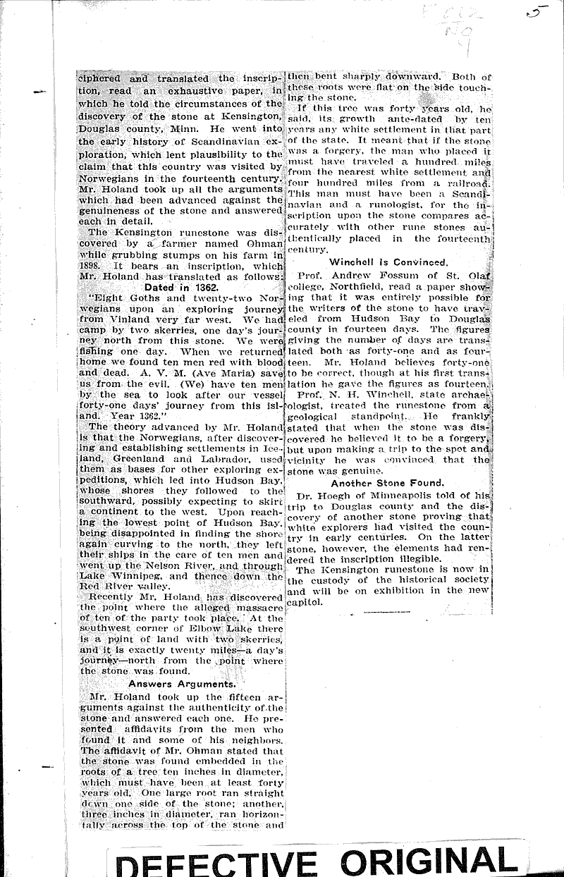  Source: Norwegian American Topics: Education Date: 1909-11-19
