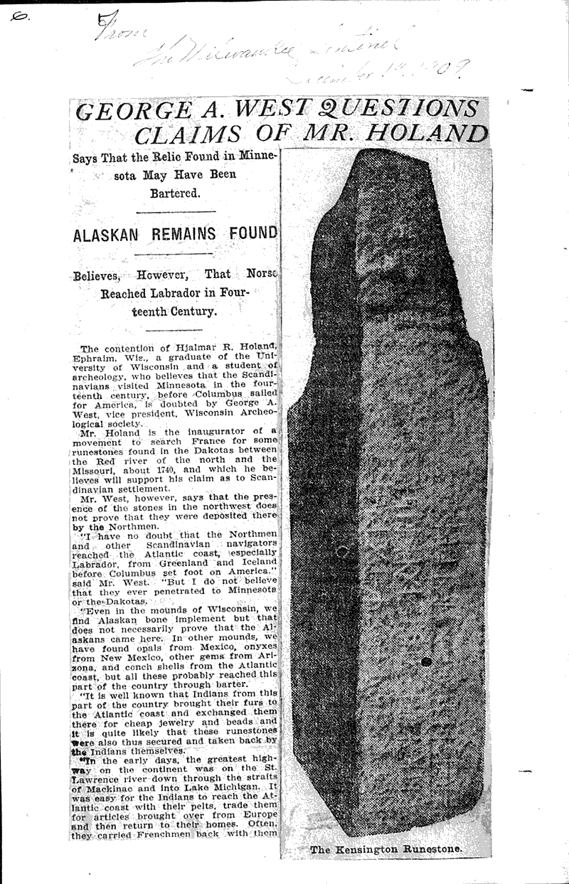  Source: Norwegian American Topics: Education Date: 1909-11-19