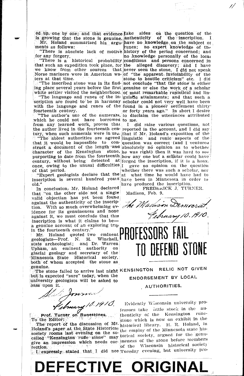  Source: Norwegian American Topics: Education Date: 1909-11-19