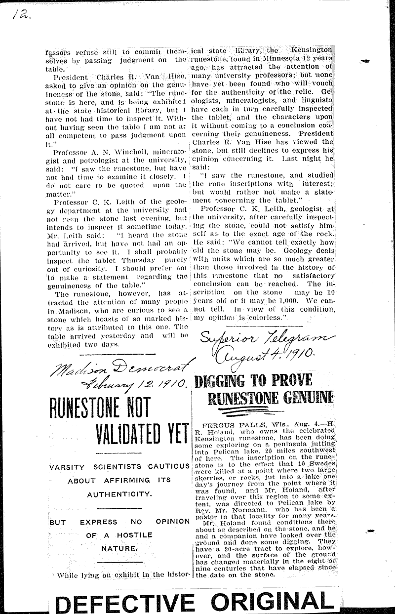  Source: Norwegian American Topics: Education Date: 1909-11-19