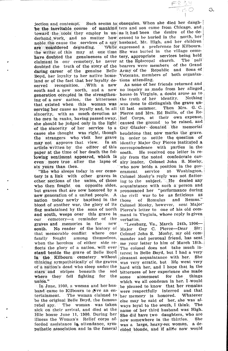  Source: Madison Democrat Topics: Civil War Date: 1906-04-28
