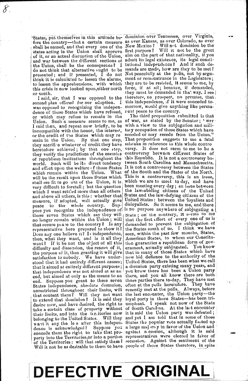  Source: Milwaukee Journal Topics: Government and Politics Date: 1861-04-16