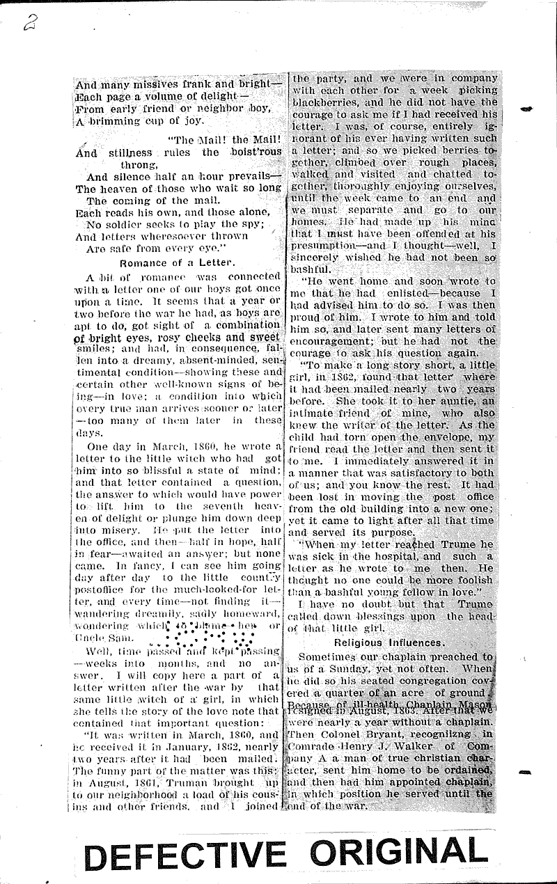  Source: Madison Democrat Topics: Civil War Date: 1915-06-06