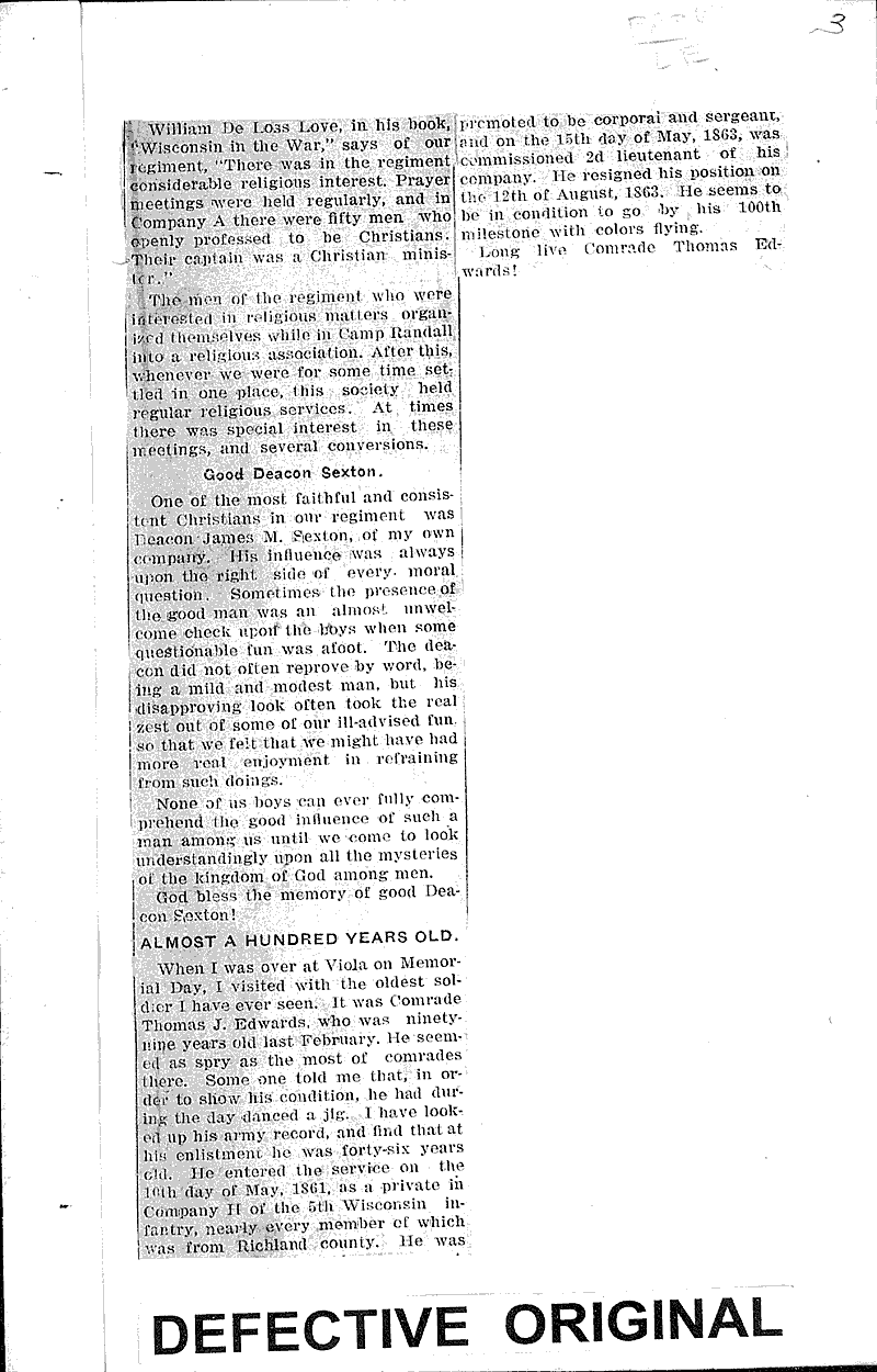  Source: Madison Democrat Topics: Civil War Date: 1915-06-06