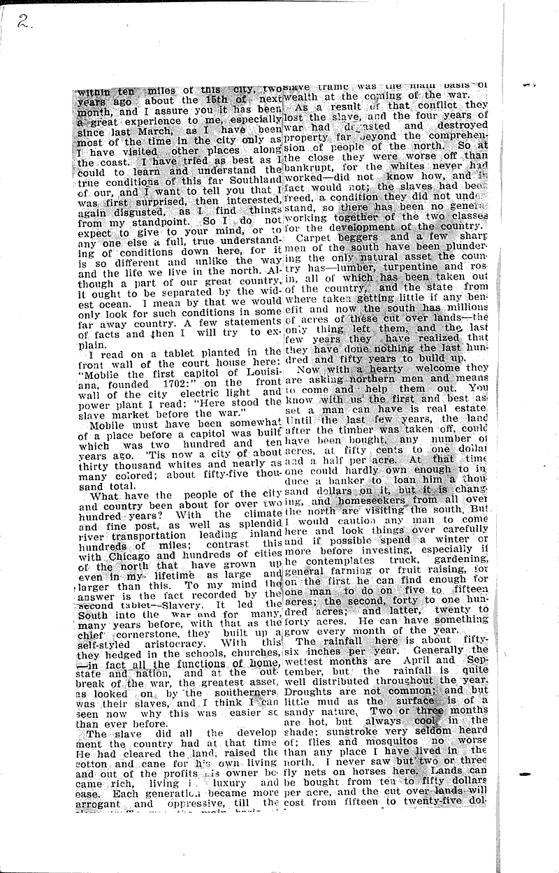 Interesting letter from James R. West, Vetran of Civil War Source: Janesville Gazette Topics: Civil War Date: 1912-11-20