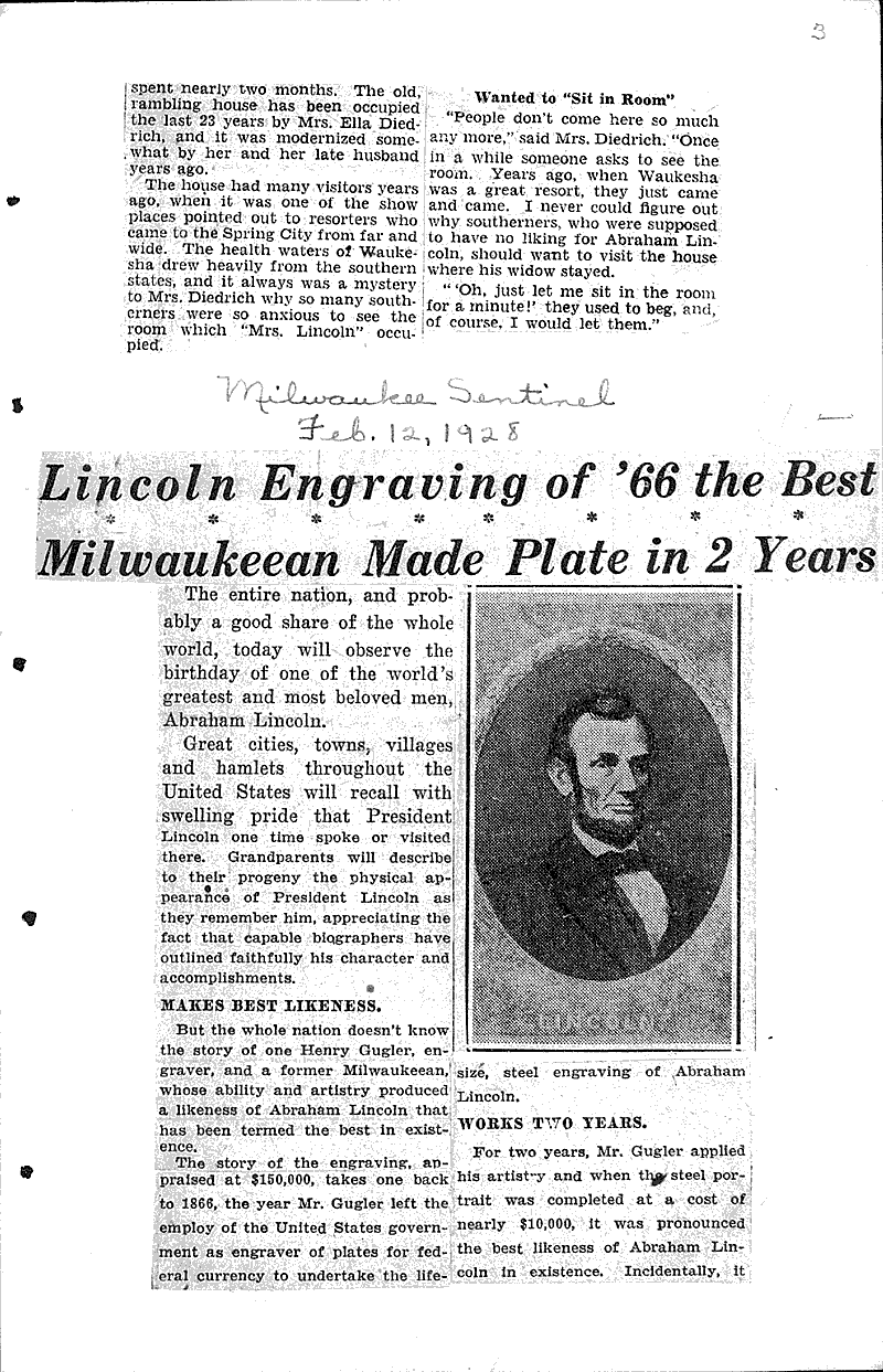  Source: Milwaukee Sentinel Date: 1928-02-11