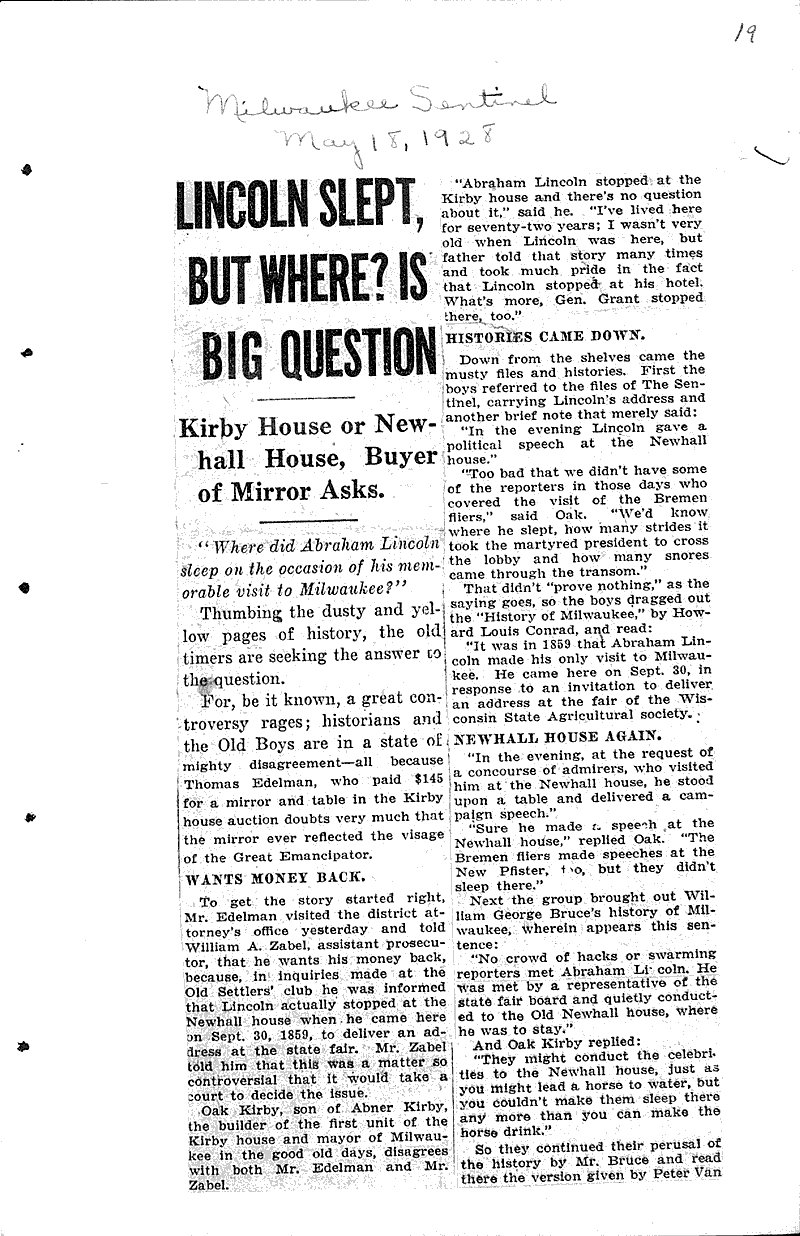  Source: Milwaukee Journal Date: 1928-04-30