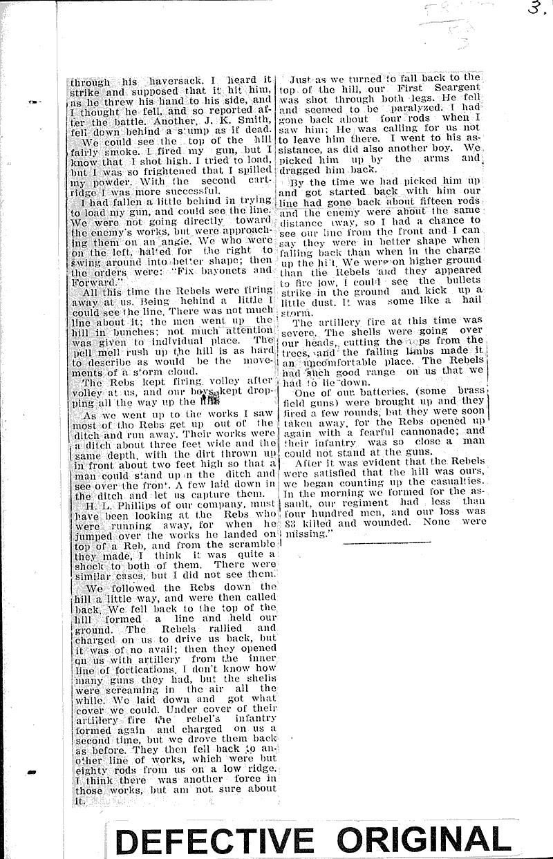  Source: Janesville Gazette Topics: Civil War Date: 1912-04-06
