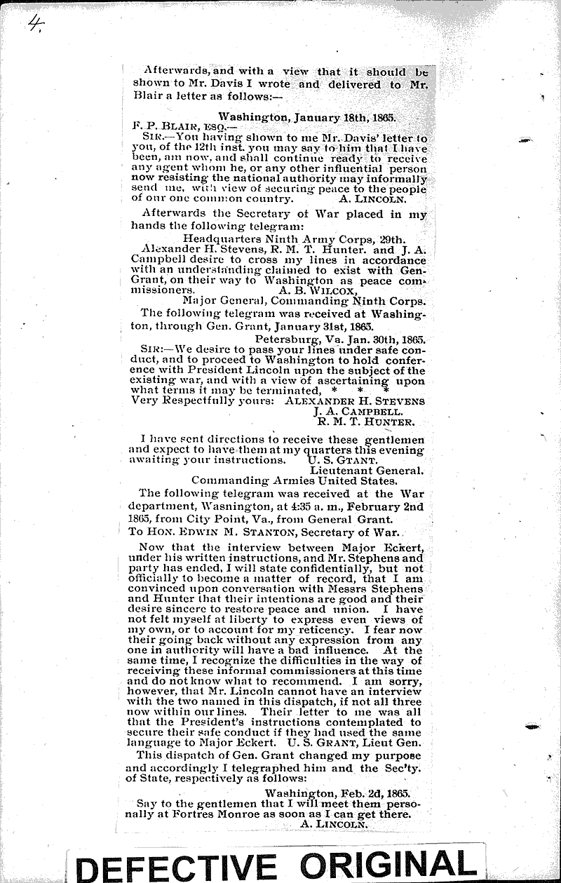  Source: Prentice News Topics: Civil War Date: 1905-04-01