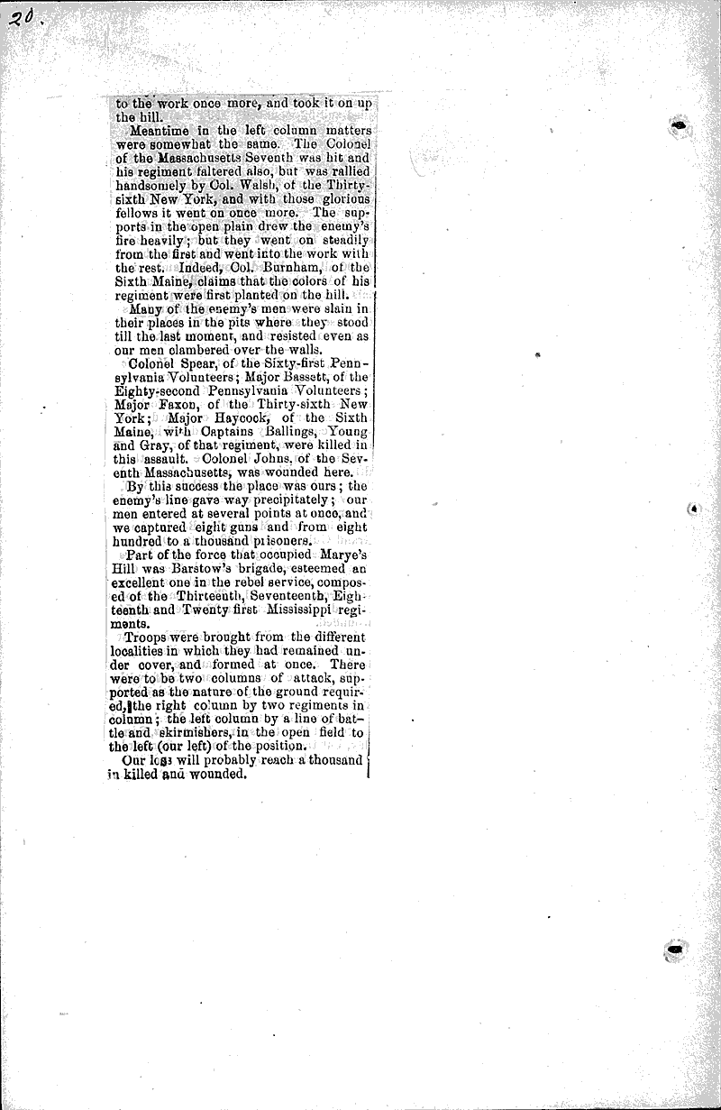  Topics: Civil War Date: 1863-05-05