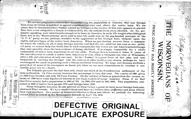  Source: Phillips Times Topics: Immigrants Date: 1905-04-02