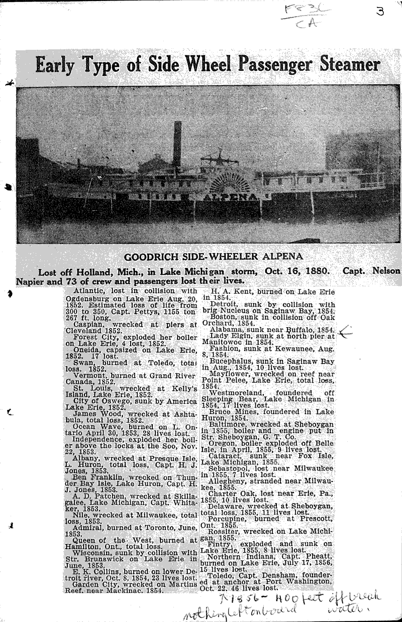  Source: Manitowoc Herald-News Topics: Transportation Date: 1931-11-19