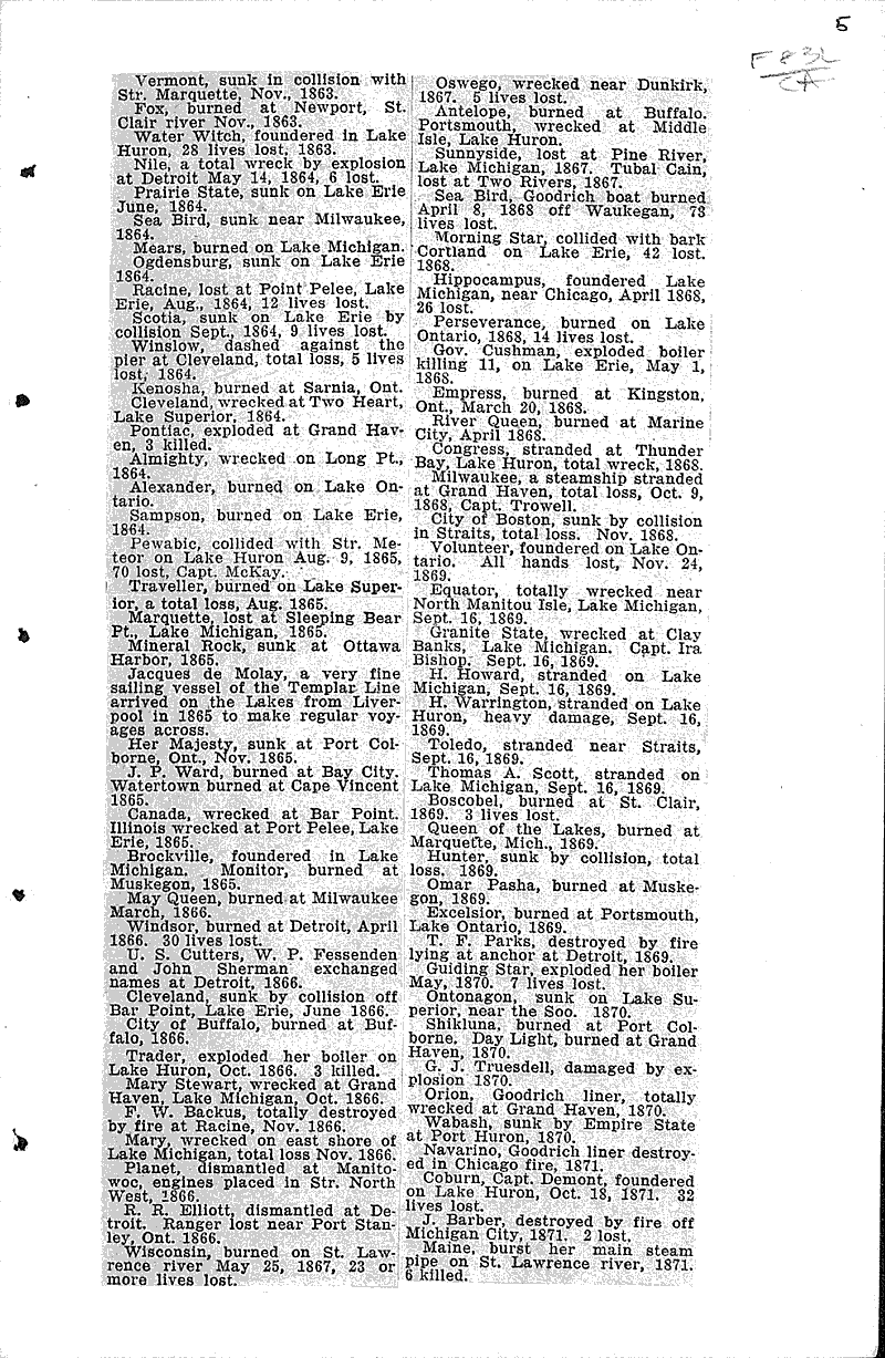  Source: Manitowoc Herald-News Topics: Transportation Date: 1931-11-19
