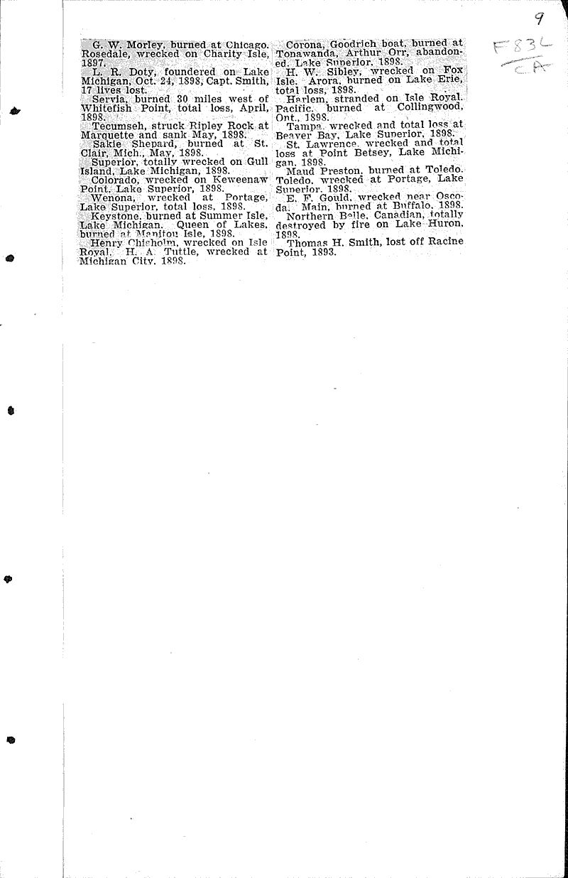  Source: Manitowoc Herald-News Topics: Transportation Date: 1931-11-19