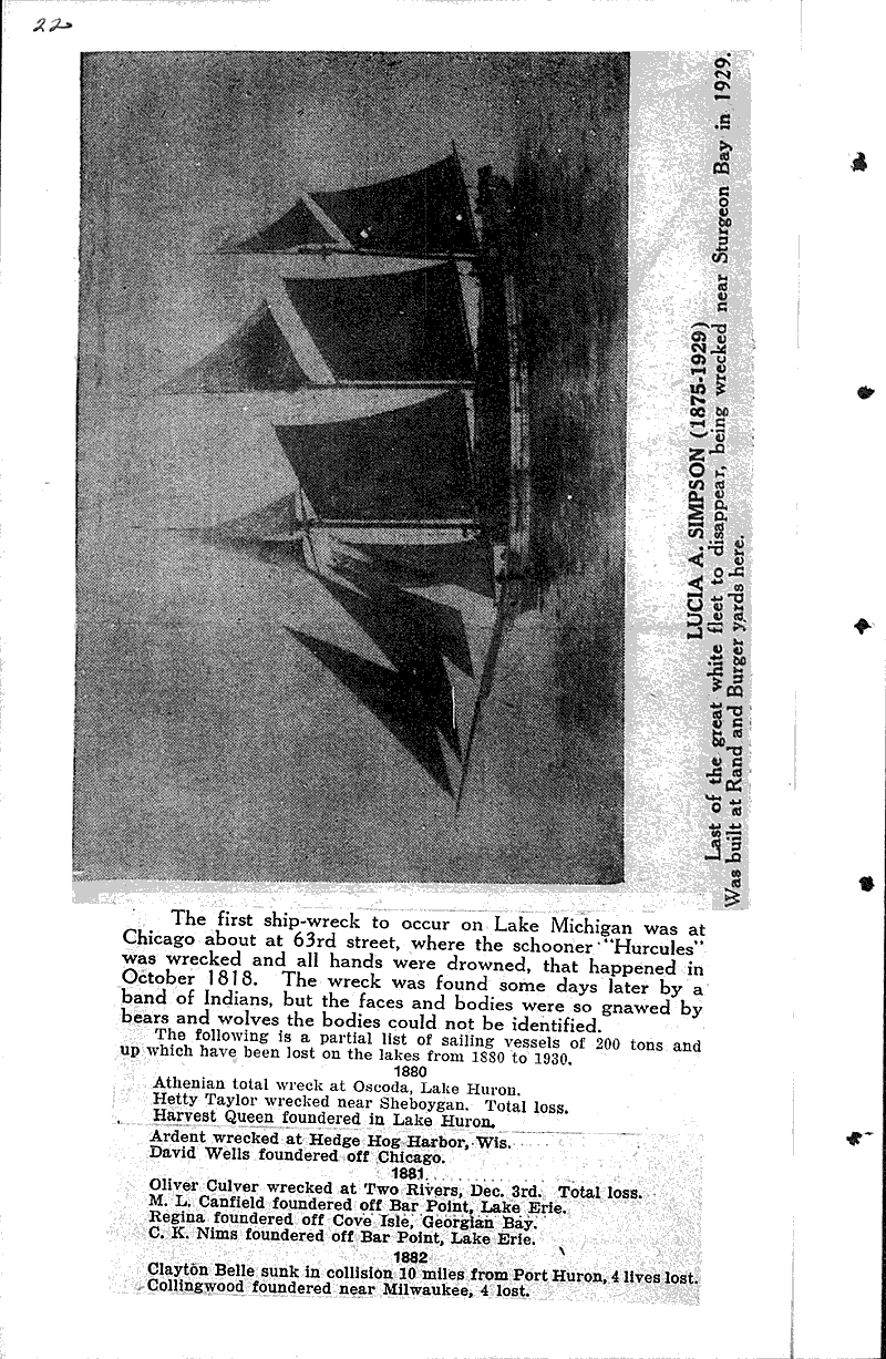  Source: Manitowoc Herald-News Topics: Transportation Date: 1931-10-15