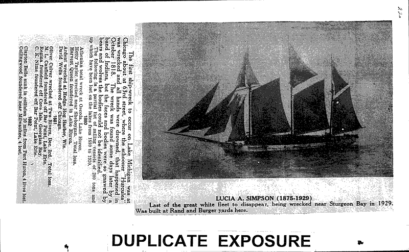  Source: Manitowoc Herald-News Topics: Transportation Date: 1931-10-15