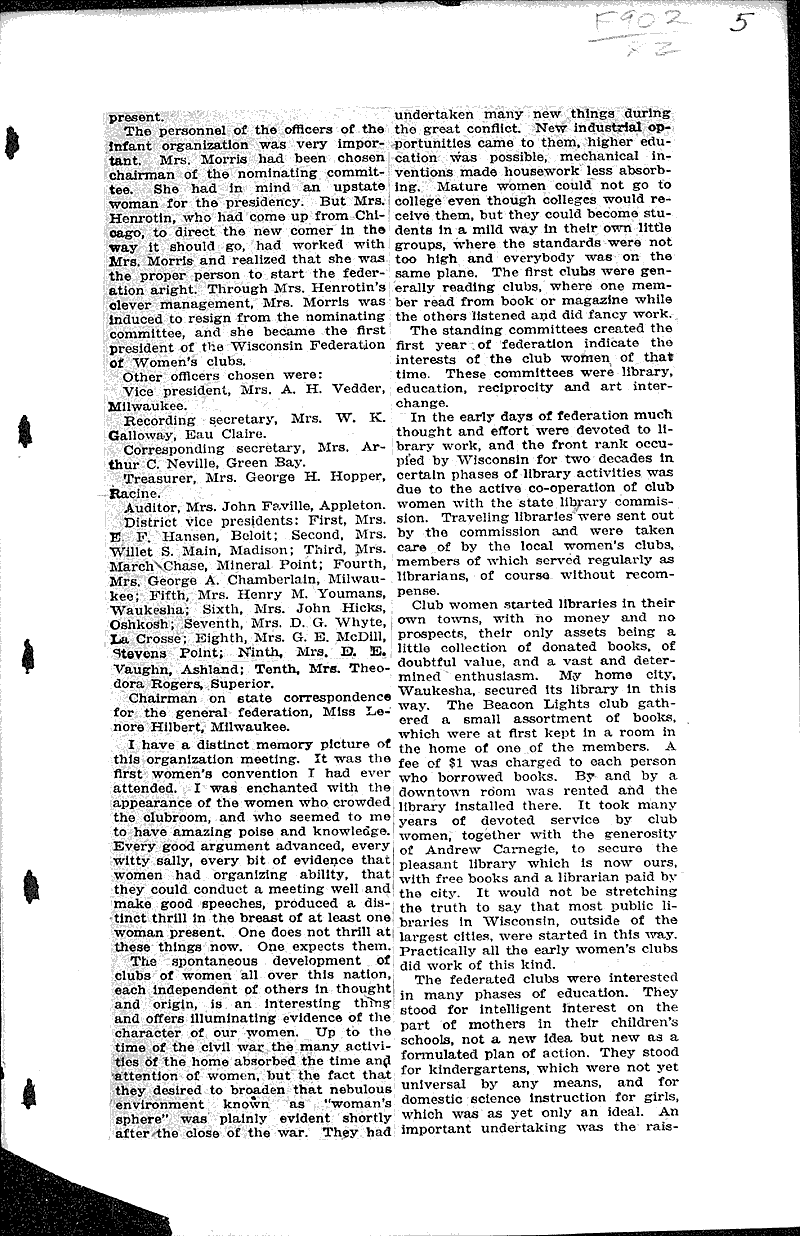  Source: Milwaukee Sunday Sentinel Topics: Social and Political Movements Date: 1921-10-09