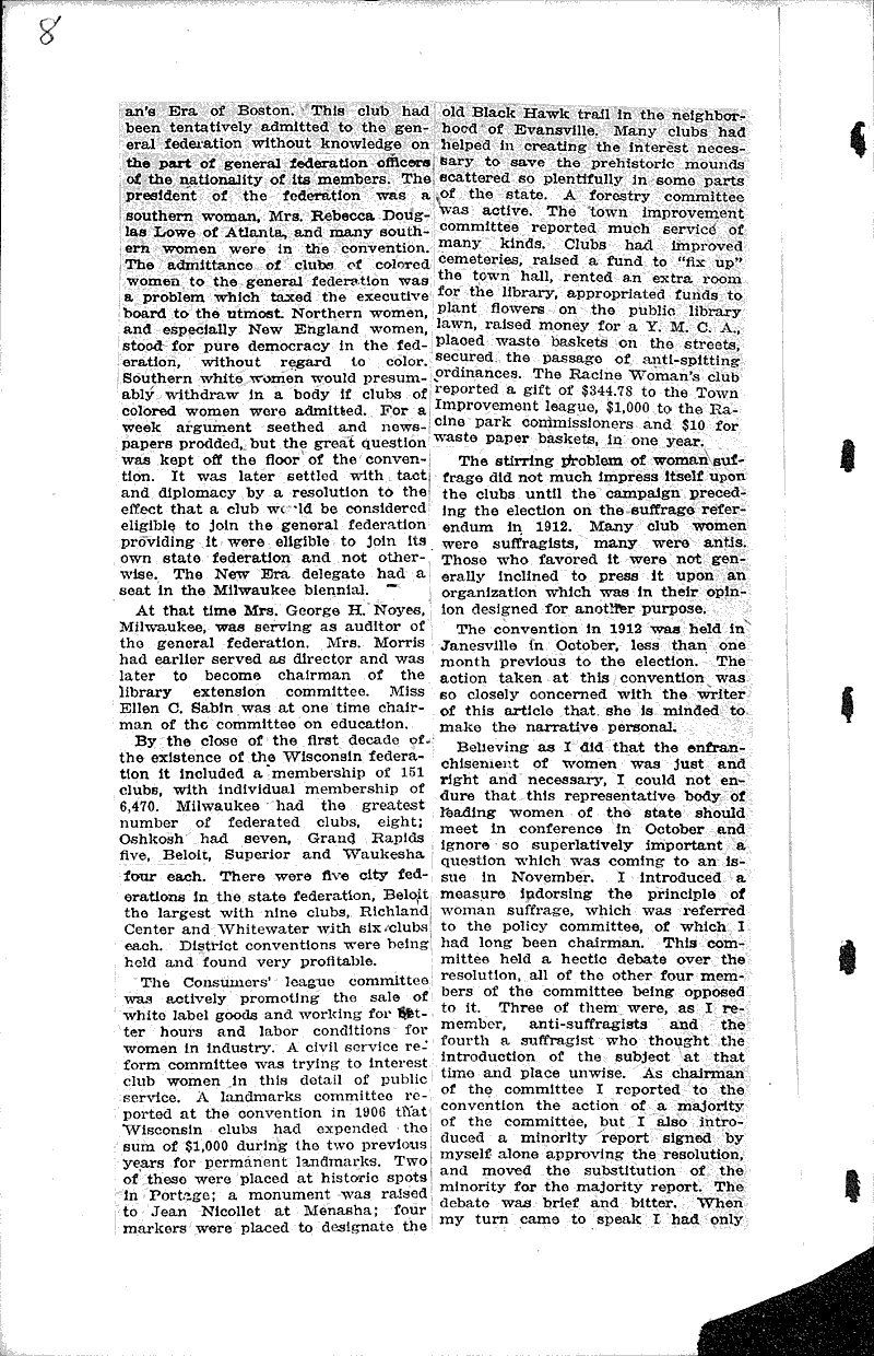  Source: Milwaukee Sunday Sentinel Topics: Social and Political Movements Date: 1921-10-09