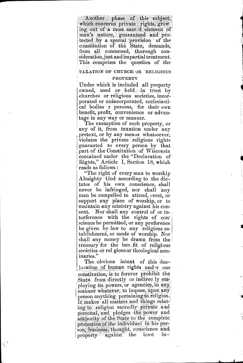  Topics: Social and Political Movements Date: 1880-01-08