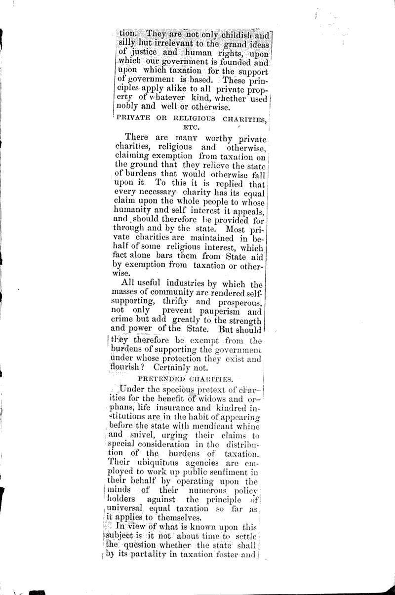  Topics: Social and Political Movements Date: 1880-01-08