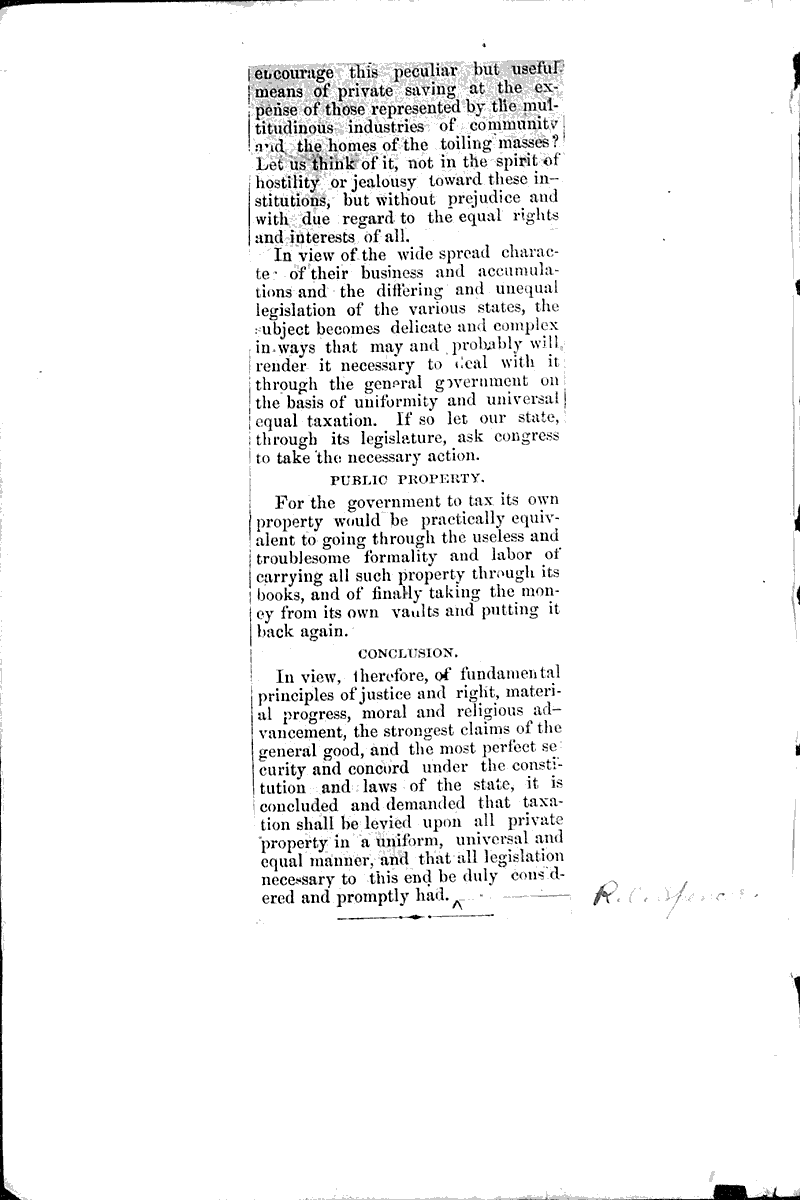  Topics: Social and Political Movements Date: 1880-01-08