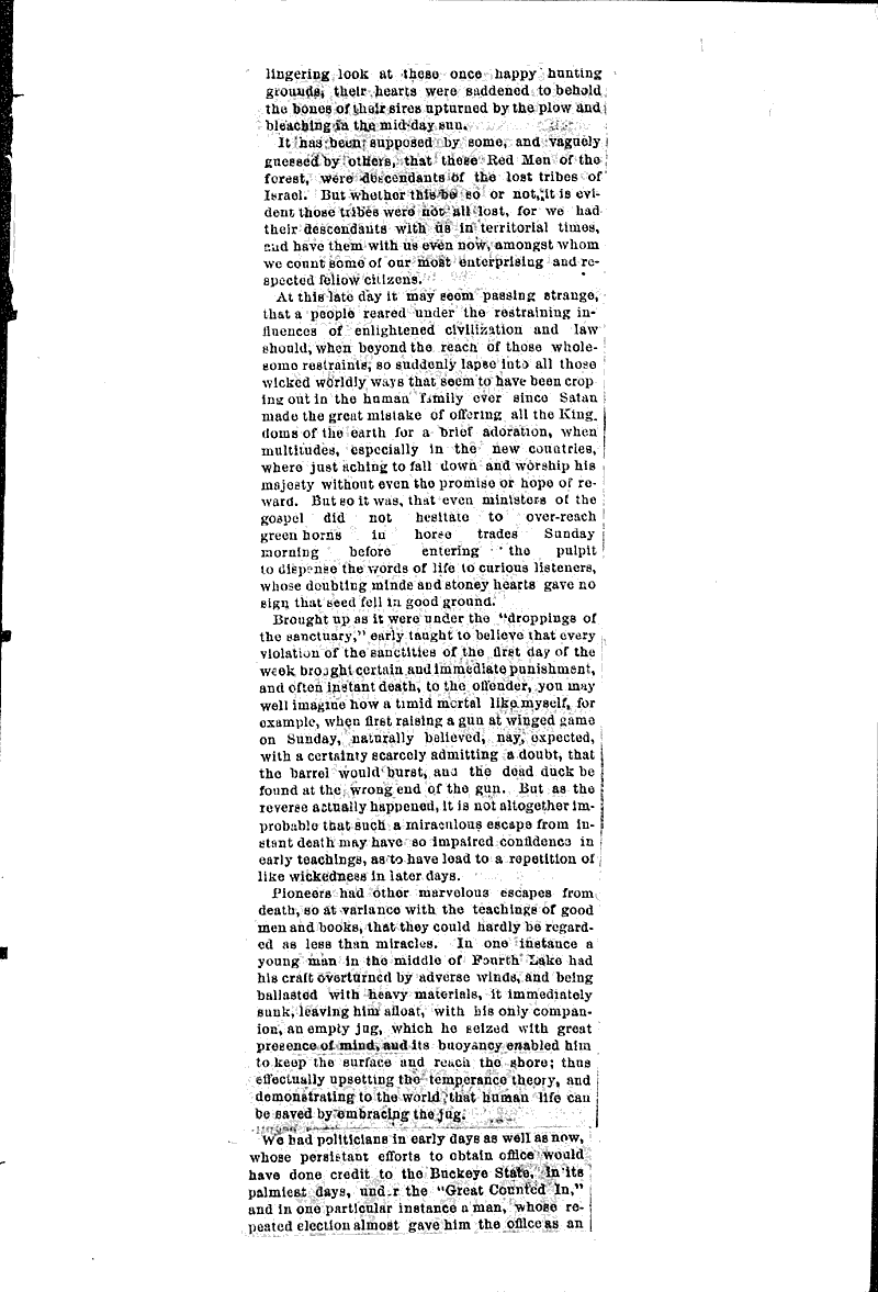  Source: Wisconsin State Journal Topics: Social and Political Movements Date: 1881-06-11