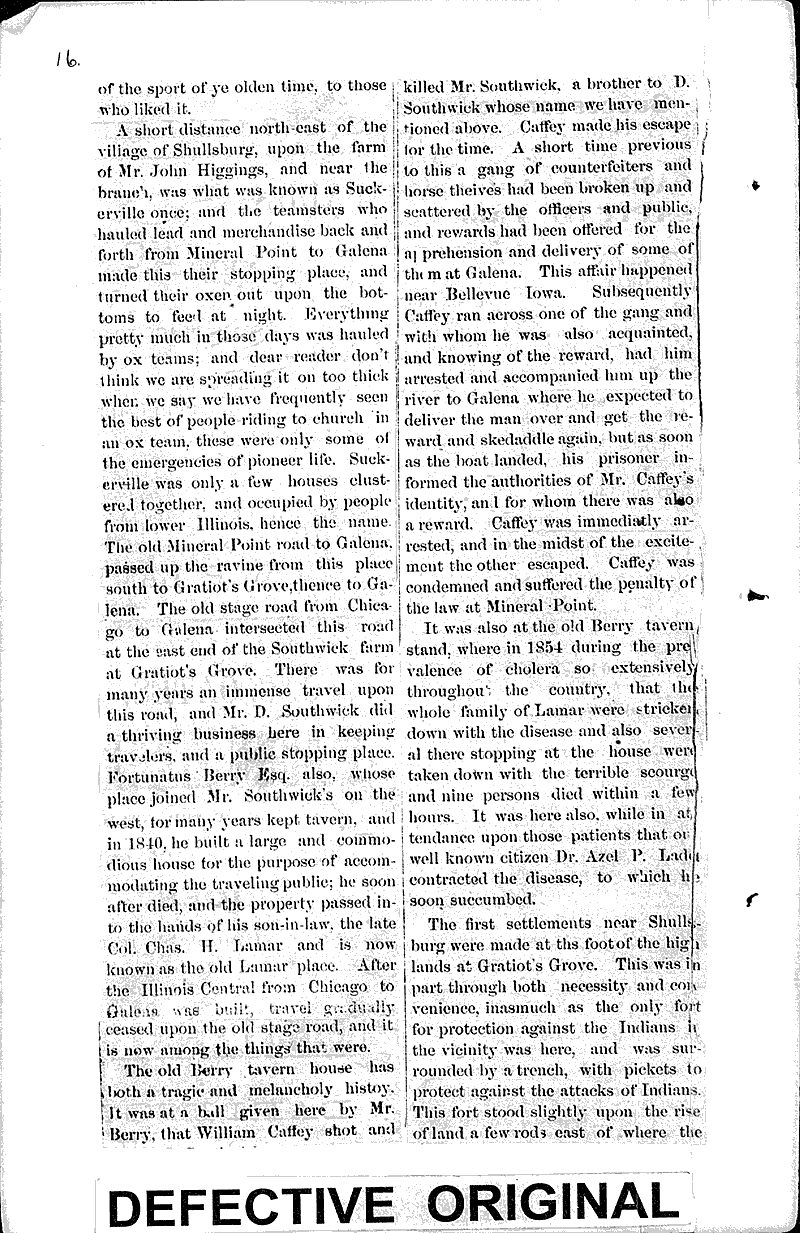  Source: Shullsburg Pick and Gad. Topics: Industry Date: 1887-03-24