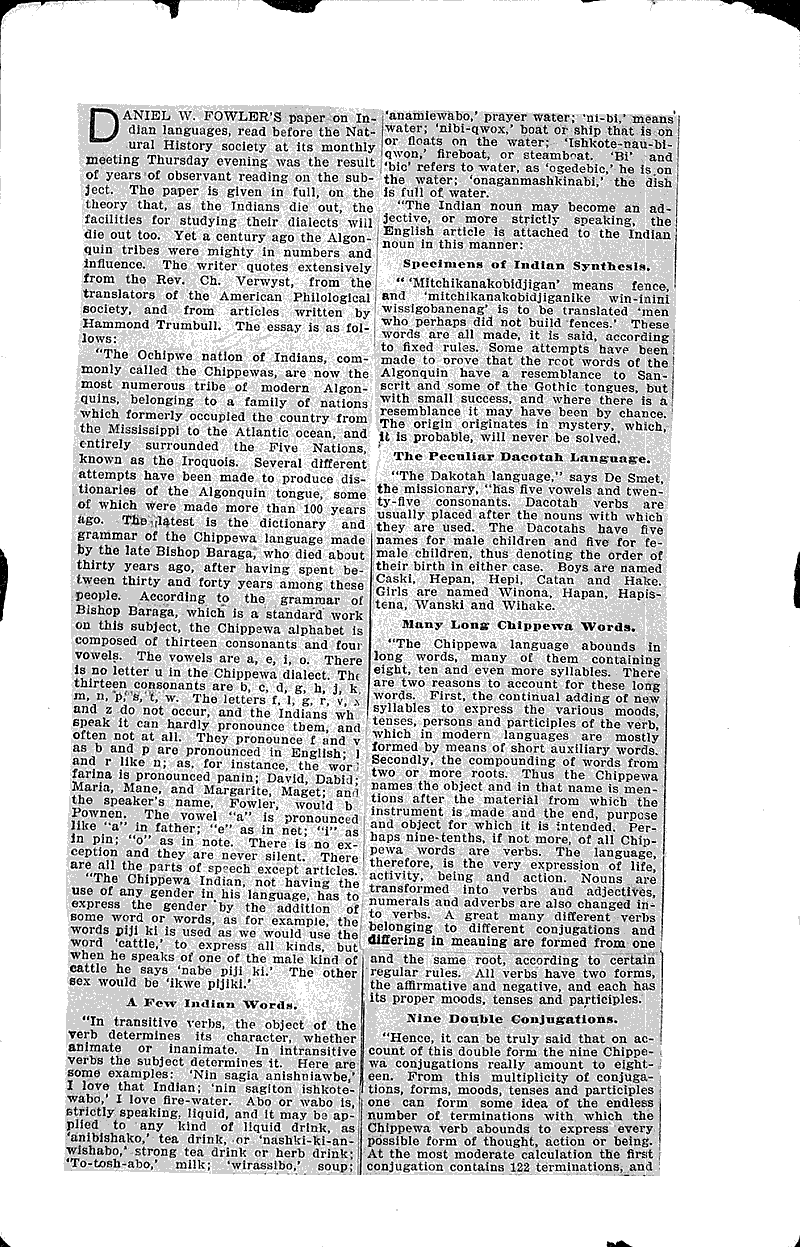  Source: Milwaukee Sentinel Topics: Indians and Native Peoples Date: 1899-10-01