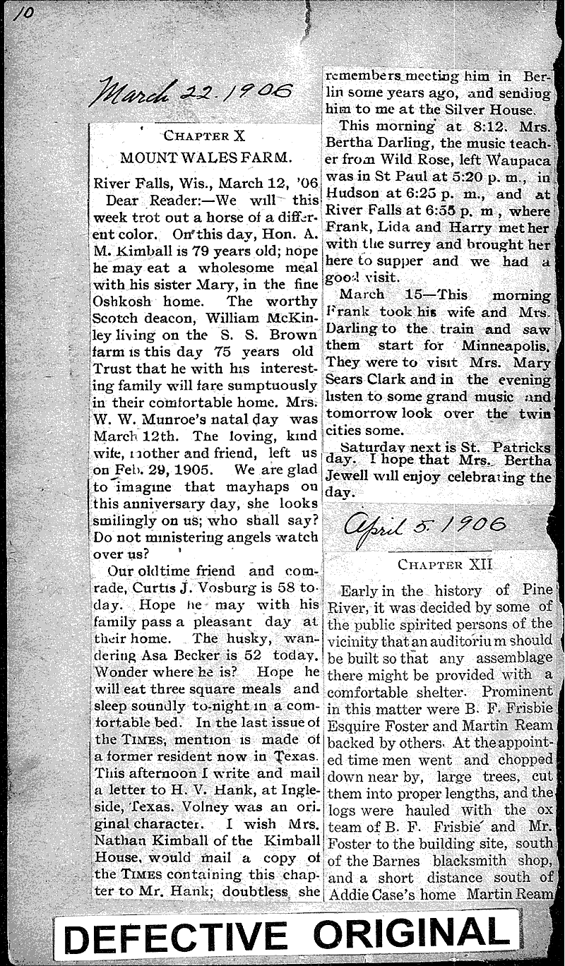  Source: Pine River Times Topics: Transportation Date: 1906-01-18