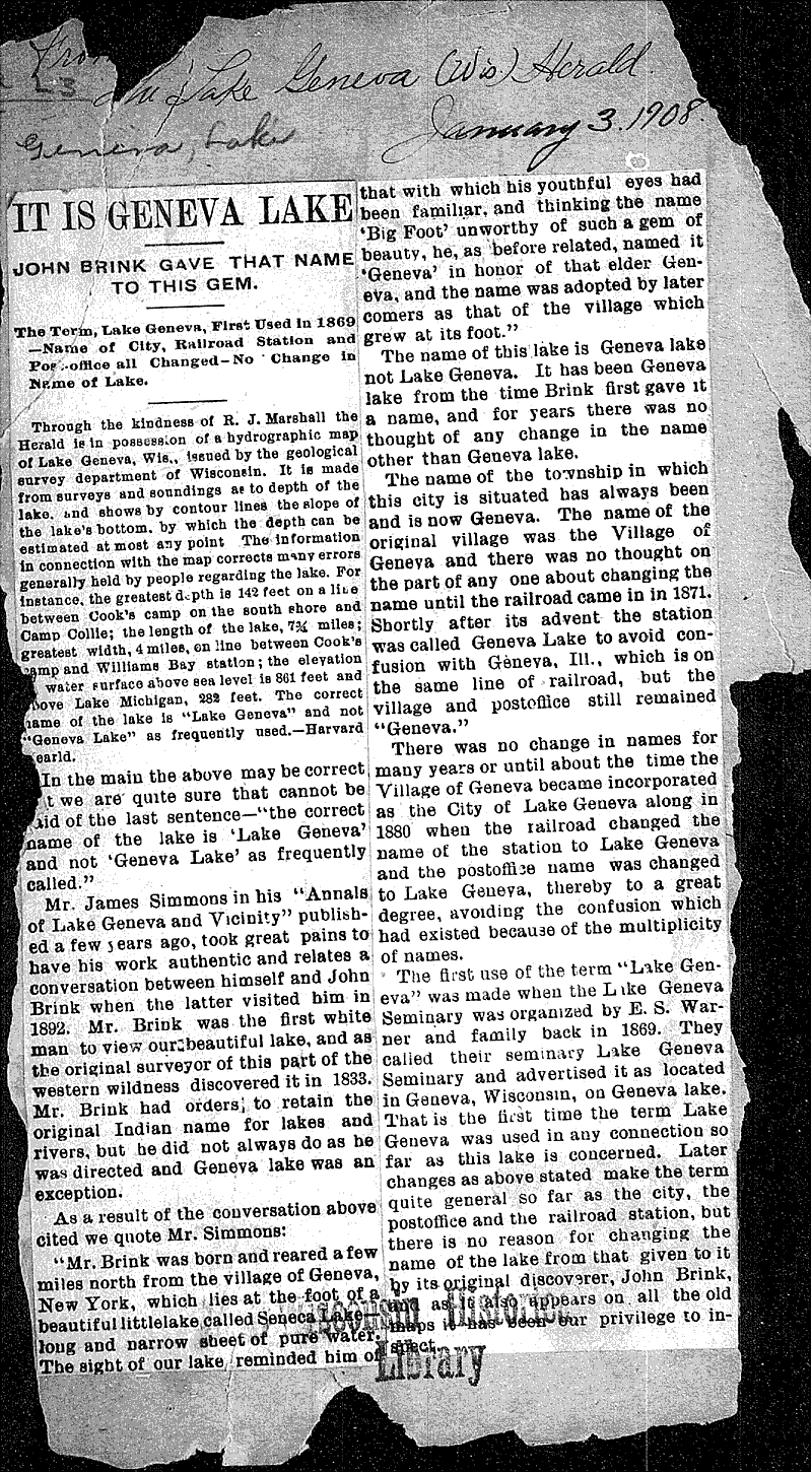  Source: Lake Geneva Herald Date: 1908-01-03