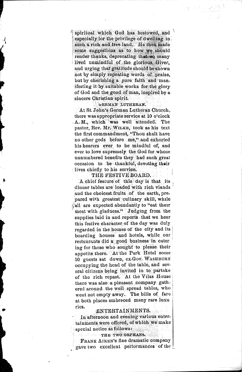  Source: Wisconsin State Journal Date: 1875-11-26