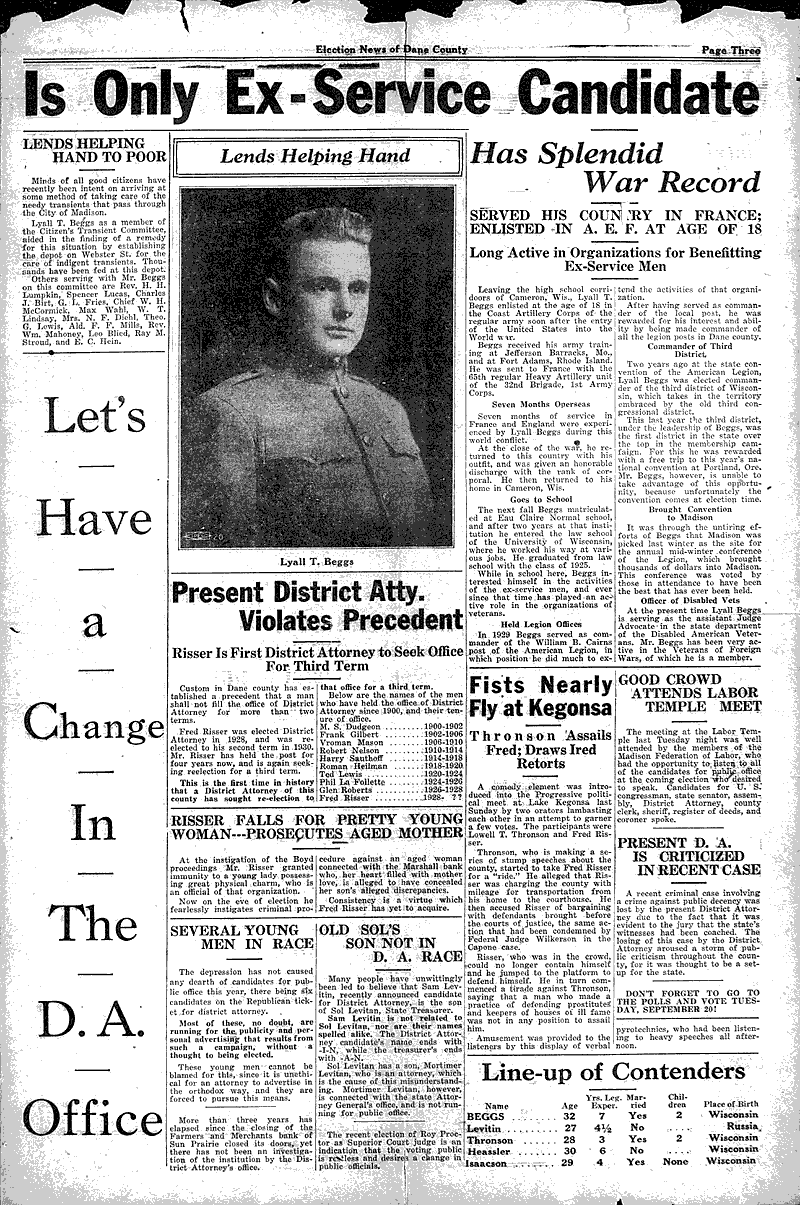  Source: Election News Topics: Government and Politics Date: 1932-09-19